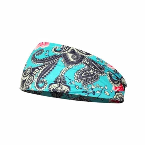 Paisley Sky Headband Bohemian Style Hair Band Boho Accessories - Picture 2 of 3